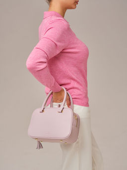 Кожаная сумка Hawaii DBR 31216 розовый дым фото 11