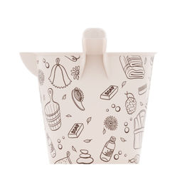 Ковш 1,5 л со сливом Русская банька, Конфетти (М8393) - Полимербыт фото 3