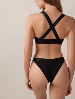 CONTE FLEXIBLE LBE 2235 Бюстье из бамбука с фигурным вырезом black - Conte elegant фото 3