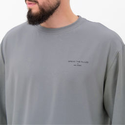 Футболка мужская MIST Break, серый, размер 54