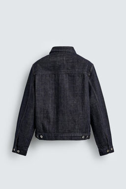 CROPPED FIT LIMITED EDITION DENIM JACKET - Zara фото 8