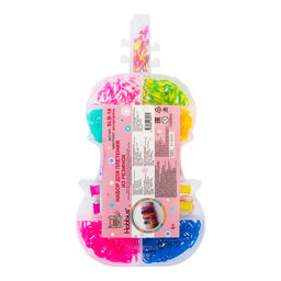 Hobbius SLB-18 Набор для плетения из резинок Скрипка 450 шт ассорти