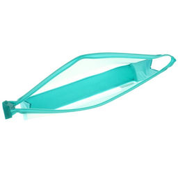 Папка пластиковая А4, 325 х 230 х 55 мм, молния сверху, Calligrata Офис, ПМ-А4-02, 0.5 мм, прозрачная, Pastel мятная  фото 4