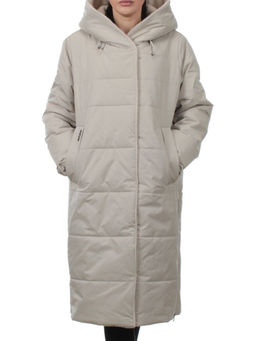 M-9115 LT. BEIGE Пальто зимнее женское (верблюжья шерсть)