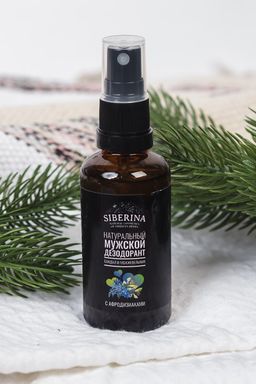 Мужской дезодорант Сандал и можжевельник с афродизиаками - Siberina фото 4