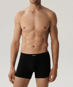 ATLANTIC 3BMH-007 Трусы шорты Basic - набор 3 шт. черный фото 3