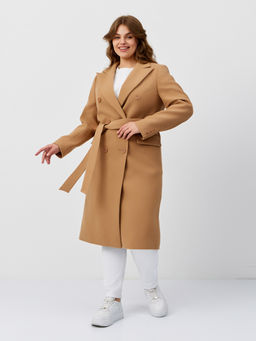 Пальто женское демисезонное 25775 (вино) - Kankan фото 35