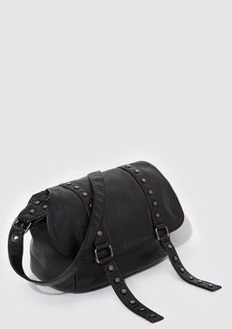 Siyah Capraz Canta - Mavi фото 3