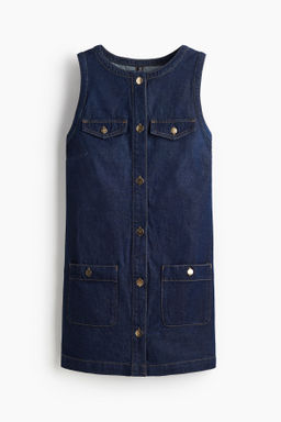 Vestido denim sin mangas