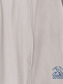 Basic Erkek Bebek Fermuarl? Sweatshirt