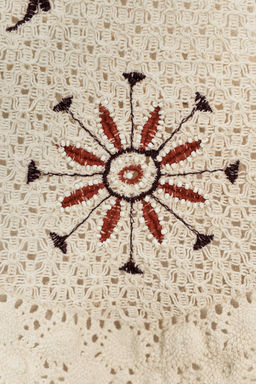 EMBROIDERED CROCHET TOP - Zara фото 6