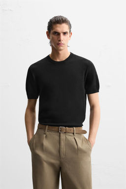 FLOWING KNIT T-SHIRT - Zara фото 32