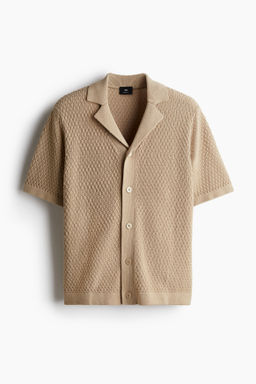Camisa resort en punto texturizado Regular Fit - H&m фото 3