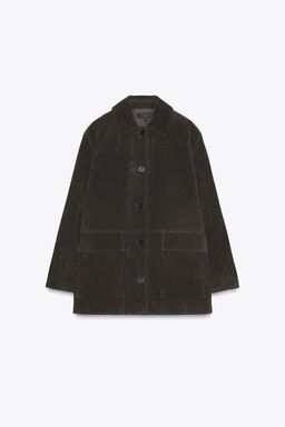 100% SUEDE LEATHER JACKET