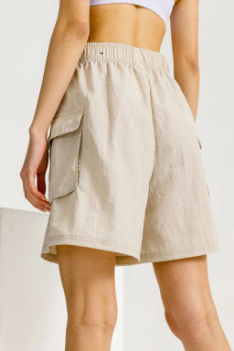 Шорты текстильные Светло-серый - Anta фото 2