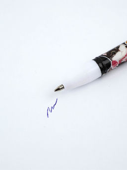 Цена за 10 шт. Ручка пластик с колпачком «Мемные коты», синяя паста, шариковая 0.5 мм