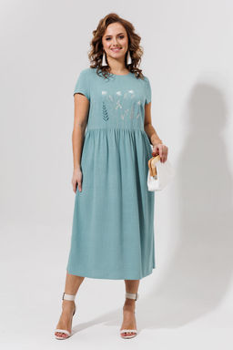 Платье Galean Style 965 голубой