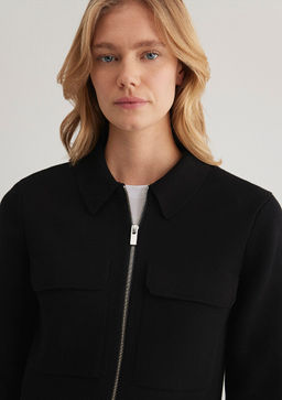 Fermuarl? Siyah H?rka - Mavi фото 6