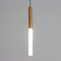 Светильник «Лукас софт» LED 5 Вт 4000К матовое золото 2×2×30-130 см