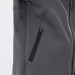 RODOS Куртка софтшелл для мальчика демисезон М-311д Тёмно-серый  фото 7