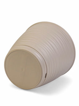 Горшок для цветов с поддоном Saffron, 9.1 л, d=26.7 см, h=24.5 см, пластиковый, бежевый - Simaland фото 4