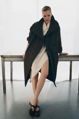 BAILARINA DESTALONADA PIEL / Negro