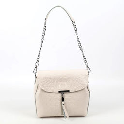 Женская кожаная сумка через плечо под крокодила 0112-14 - Cidirro фото 2