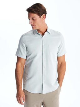 Regular Fit K?sa Kollu Arm?rl? Erkek G?mlek