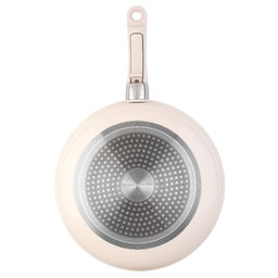 Набор посуды для приготовления со съемной ручкой smart ceramic, 7 предметов, цвета топленого молокатермо