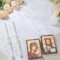 Набор для венчания: рушник, салфетки для венцов и свечей