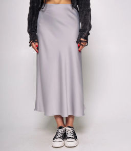 Юбка #КТ2103, светло-серый - Dommod фото 3