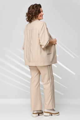 Костюм Асолия 1422 бежевый  фото 5