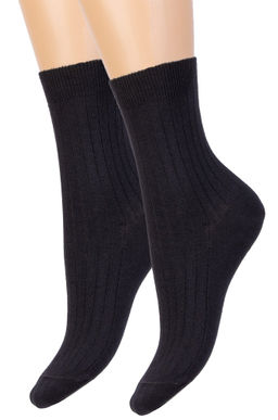 Цена за 2 шт. Детские носки в рубчик Красная ветка  фото 3