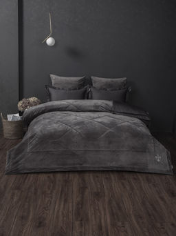 Комплект с одеялом Lindor Premium (графит) Cotton