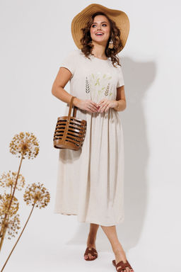 Платье Galean Style 965 светлый беж
