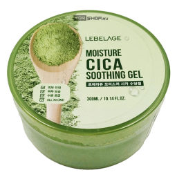 Увлажняющий и успокаивающий гель с экстрактом центеллы азиатской (Moisture Cica Soothing Gel) Lebelage, Корея, 300 мл Акция