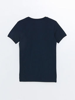 Bisiklet Yaka K?sa Kollu Erkek Ti??rt - Waikiki фото 2