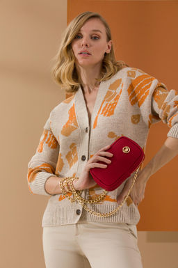 U. S. Polo Assn Женская красная сумка для телефона