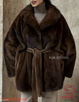 Шуба женская из искусственного меха