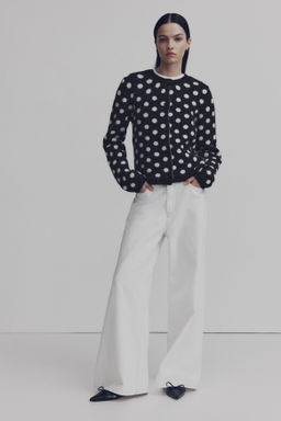 C?rdigan en punto jacquard - H&m фото 3