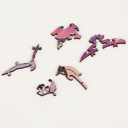 Пазл фигурный «Загадочные сны» с кулоном на руку, 133 детали