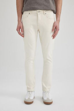 Carlo Skinny Fit Ekstra Dar Kal?p Normal Bel Ekstra Dar Paca Jean Pantolon