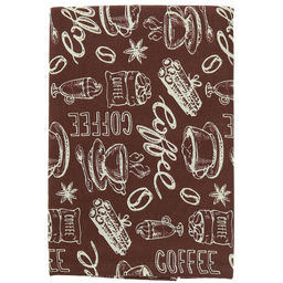 Скатерть 150х145см Эспрессо, вид 1, длина стола до 110см, на 4 персоны, рогожка (хлопок 100%) 171г/м2, упаковка классическая, пакет ПВХ 28х41см, Домашняя мода (Россия)  фото 3