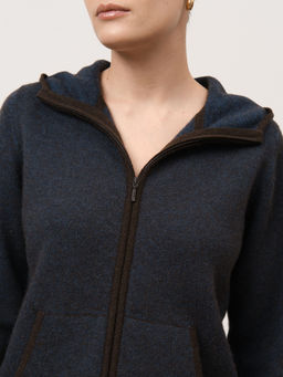 Джемпер из пуха яка и верблюда 4160 синий