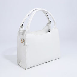 Сумка женская тоут на молнии, 25×10.5×19.5 см, белый