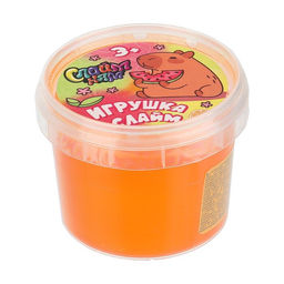 Цена за 2 шт. Слайм «Капибара», оранжевый