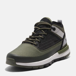Мужские кроссовки для активного отдыха Timberland Field Trekker Mid Fabric зеленые  фото 9
