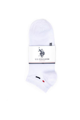 Мужские белые носки Неожиданная скидка в корзине - U.s. polo assn фото 4