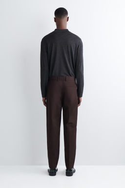 CHINOS DE ALGOD?N TAPERED LEG REGULAR FIT - H&m фото 6