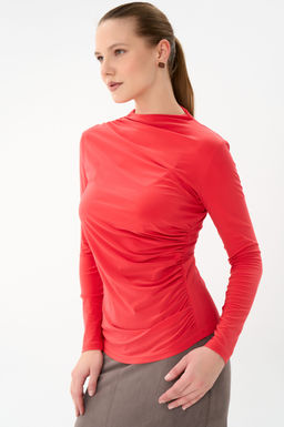 Лонгслив Нора (оранжевый) - Эльза фото 7